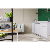Summit - 63" wide Turnkey Kitchen with sink, cooktop, and refrigerator-freezer - CALDERAWH35I