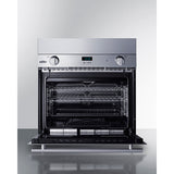 Summit - Filler kit in stainless steel for 27" wall ovens - TKSGWO27SS