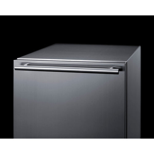 Summit - 18" Wide 2-Drawer All-Refrigerator, ADA Compliant (Panels Not Included)