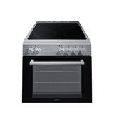 Summit - 24" wide smooth-top electric range in stainless steel - REXT24SS