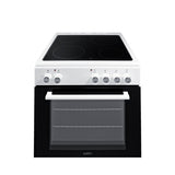 Summit - 24" wide smooth-top electric range in white - REXT24W
