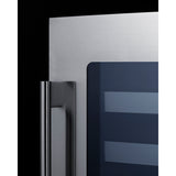 Summit - 24" wide premium dual zone undercounter wine cellar - CL244WC2
