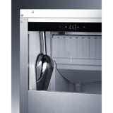 Summit - 15" wide 68 pound clear icemaker - BIM63OSADA