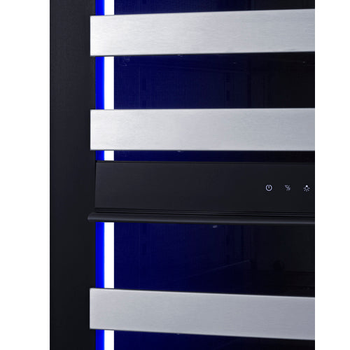 Summit - 24" wide premium dual zone undercounter wine cellar - CL244WC2