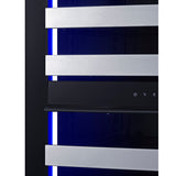 Summit - 24" wide premium dual zone undercounter wine cellar - CL244WC2