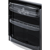 Summit - 24" wide undercounter European refrigerator-freezer - CT66BK2SS