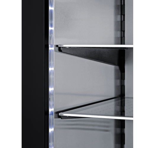 Summit - 18" deep 15" wide undercounter ADA height beverage center with panel-ready glass door - ASDG1521PNR