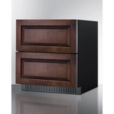Summit - 30" wide built-in undercounter ADA height 2-drawer outdoor all-refrigerator - SPR3032DPNRADA