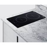 Summit - 63" wide Turnkey Kitchen with sink, cooktop, and refrigerator-freezer - CALDERAMN35I