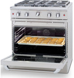 Capital Cooking - 30" Capital Precision Range - Manual Clean - 19K BTU - 4 Sealed Burners - MCR304