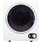 Magic Chef - 1.5 Cu Ft Compact Dryer - MCSDRY15W