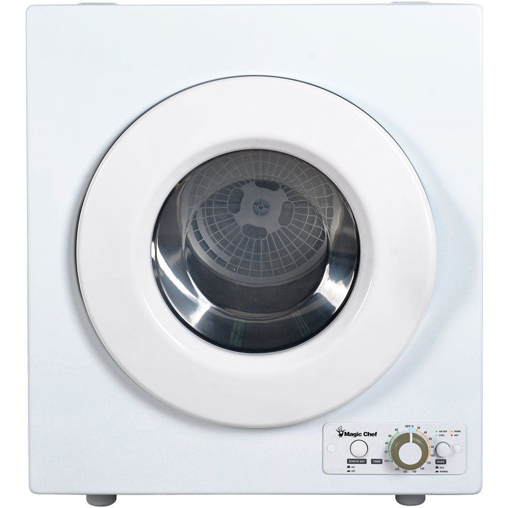 Magic Chef - 2.6 Cu Ft Compact Dryer - MCSDRY1S