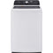 Midea - 4.4 CF Top Load Washer, Agitator, Stainless Tub - MLTW44A4BWW