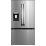 Midea - 29 CF French Door, Ice and Water Dispenser, Standard Depth - MRF29D3AST