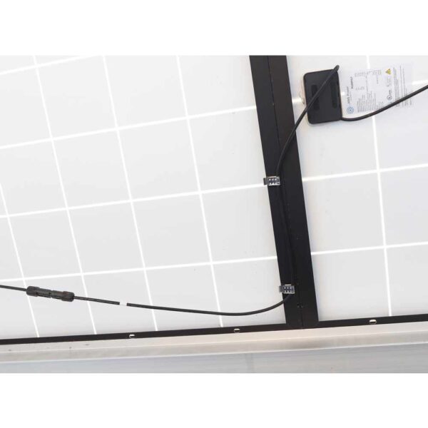 Aims Power - PV Cable Stainless Steel Clamps â€“ Holds 4 Wires – 50 Pack