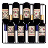 Allavino - Contemporary 102 Bottle Single Zone Freestanding Wine Refrigerator with Black Glass Door - AO KWR102S-1BGR