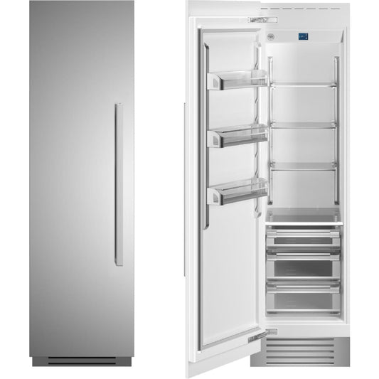 Bertazzoni - 24 Inch Built-In All Refrigerator Column with 12.99 cu. ft. Capacity