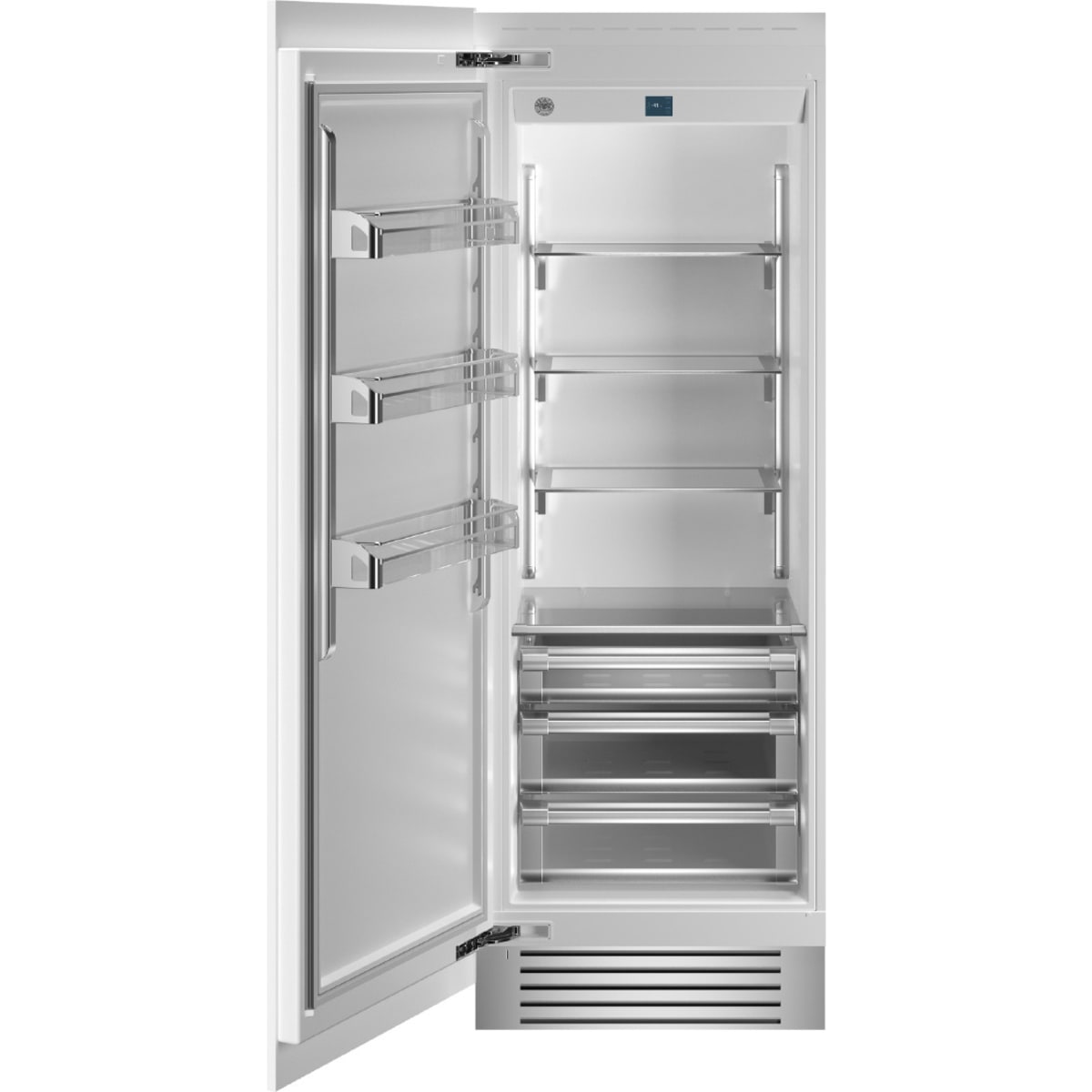 Bertazzoni - 30" Built-in Refrigerator Column Panel Ready Master Series