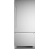 Bertazzoni - 36 Inch Built-In Bottom Freezer Refrigerator