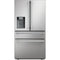Sharp - 21.6 CF Counter-Depth 4-Door French Door, Dispenser - SJG2254FS