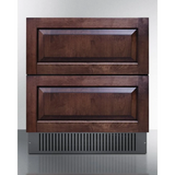 Summit - 30" wide built-in undercounter 2-drawer outdoor all-refrigerator - SPR3032DPNR