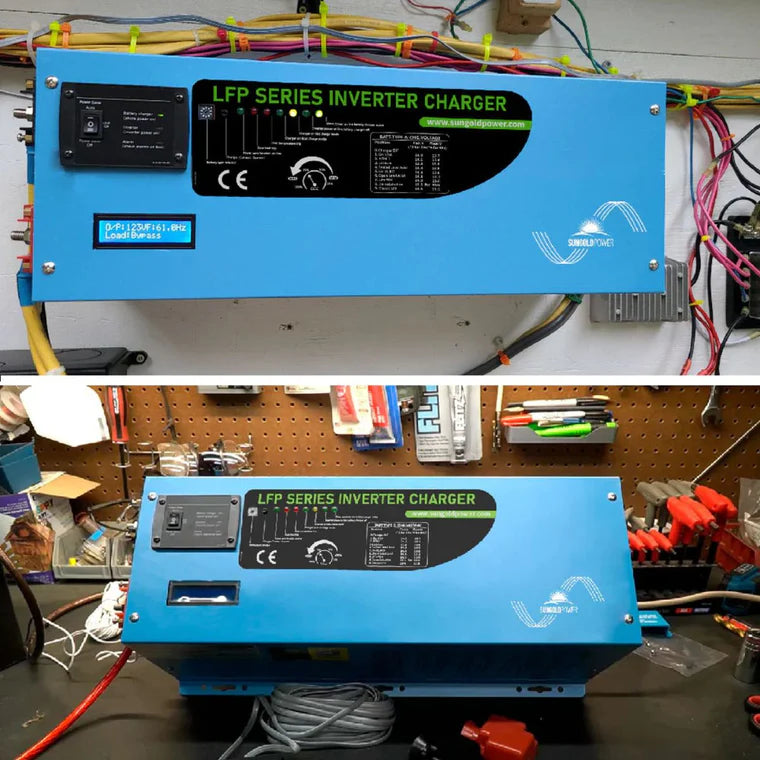 SunGold Power - 3000W-DC12V Pure Sine Wave Inverter - LFP3K12V120VSG