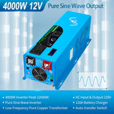 SunGold Power - 4000W-DC12V Pure Sine Wave Inverter - LFP4K12V120VSG