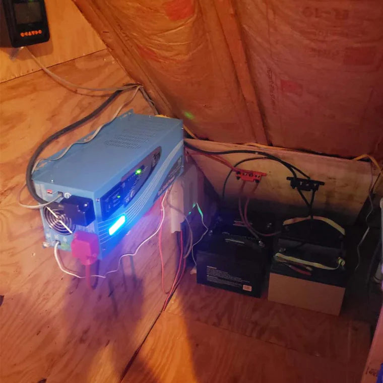 SunGold Power - 4000W-DC24V Pure Sine Wave Inverter - LFP4K24V120VSG