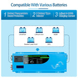 SunGold Power - 4000W-DC24V Pure Sine Wave Inverter - LFP4K24V120VSG