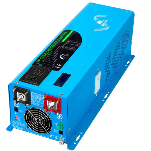 SunGold Power - 6000W-DC24V Split Phase Pure Sine Wave Inverter - LFP6K24V230VSP