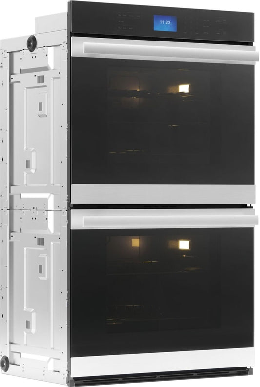 Sharp - Stainless Steel European Convection Built-In Double Wall Oven - SWB3062GS