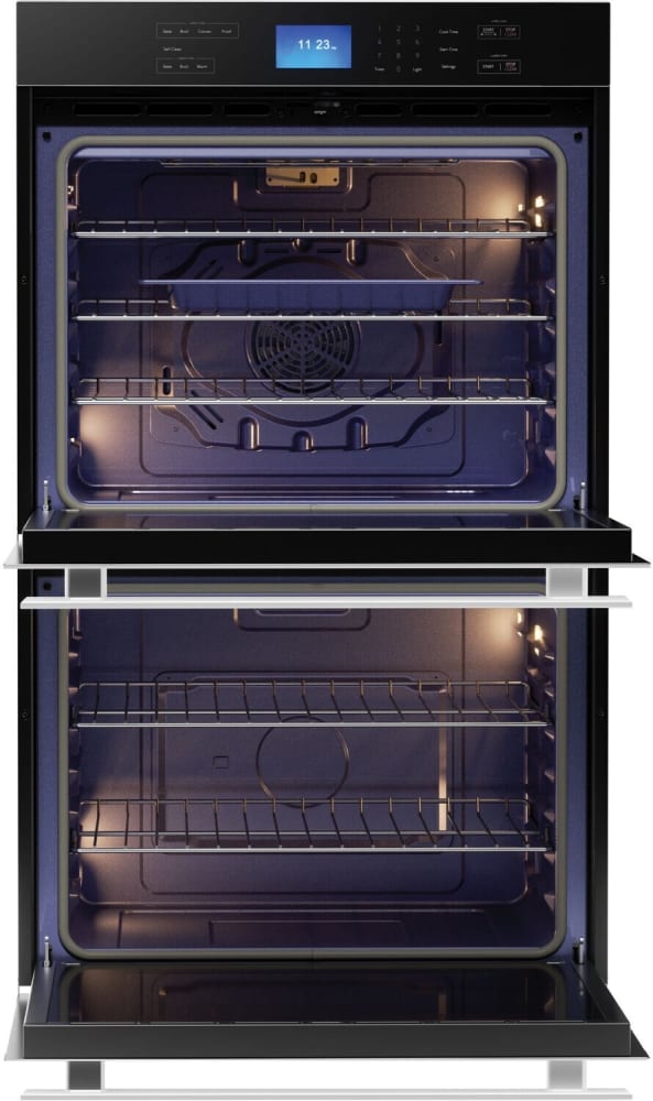 Sharp - Stainless Steel European Convection Built-In Double Wall Oven - SWB3062GS