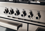 Bertazzoni - Professional Series 48 Inch Freestanding Dual Fuel Range with 6 Sealed Burners, 7 cu. ft. Total Capacity