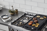 Bertazzoni - Professional Series 48 Inch Freestanding Dual Fuel Range with 6 Sealed Burners, 7 cu. ft. Total Capacity