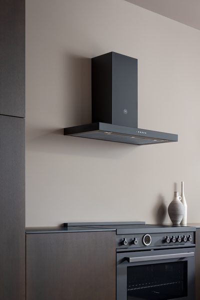 Bertazzoni - 36" Professional Series T-Shaped Wall Mount Hood - 600 CFM - KT36CAT