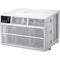 Whirlpool - 18,000 Btu Heat and Cool Window AC, White - WHHW182BW
