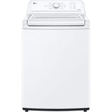 LG - 4.1 CF Ultra Large Capacity Top Load Washer, Agitator - WT6105CW