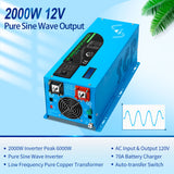 SunGold Power - Low Freqency 2000W DC12V Inverter (single phase) | SG2K12I1