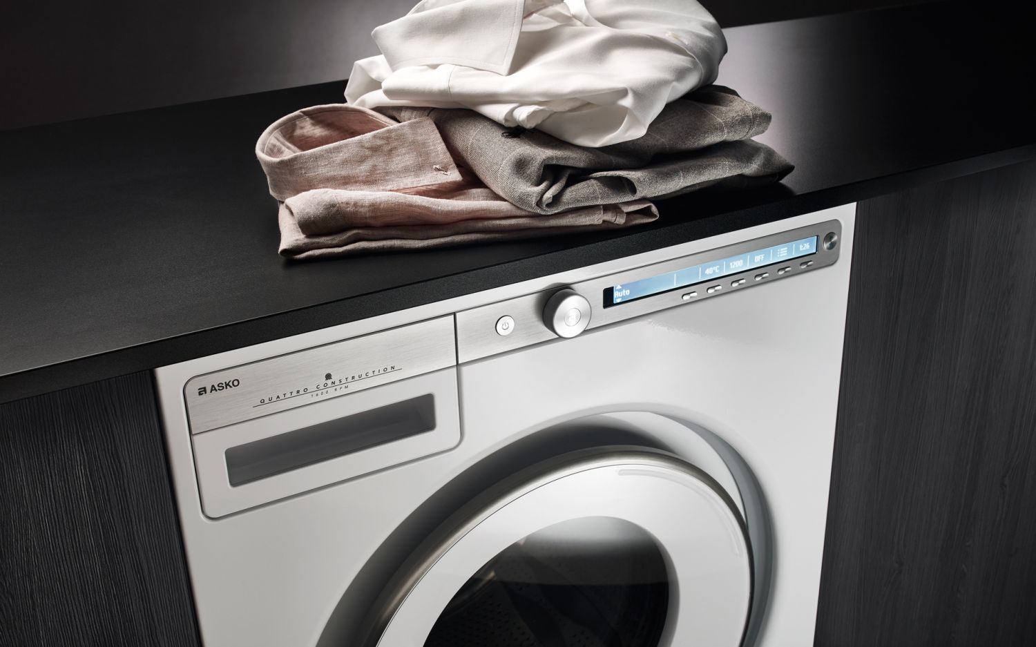 ASKO - 24 Inch Front Load Washer with 2.1 cu. ft. Capacity - Classic white | W2084W