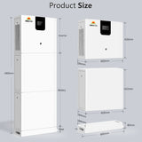 SunGold Power - 5000W Solar Inverter & Battery Energy Storage 48V System | SG5K48SIBES