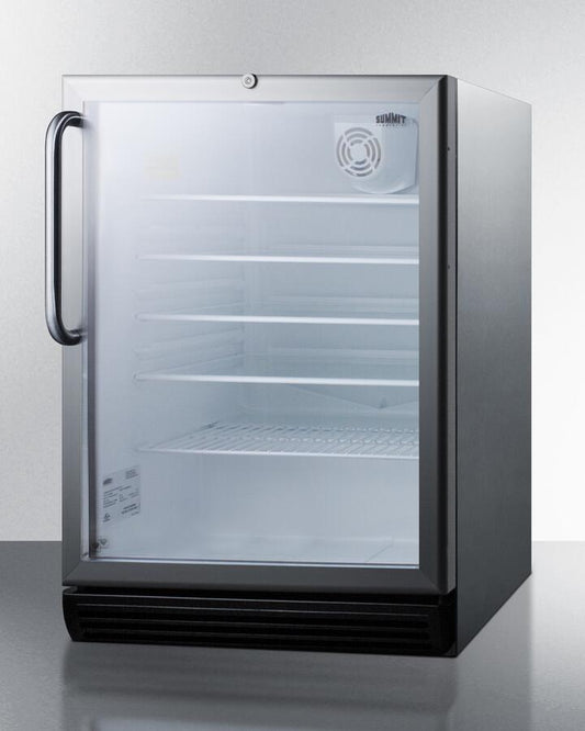 Summit - 24" Wide Built-In Beverage Center | [SCR600BGLCSS]