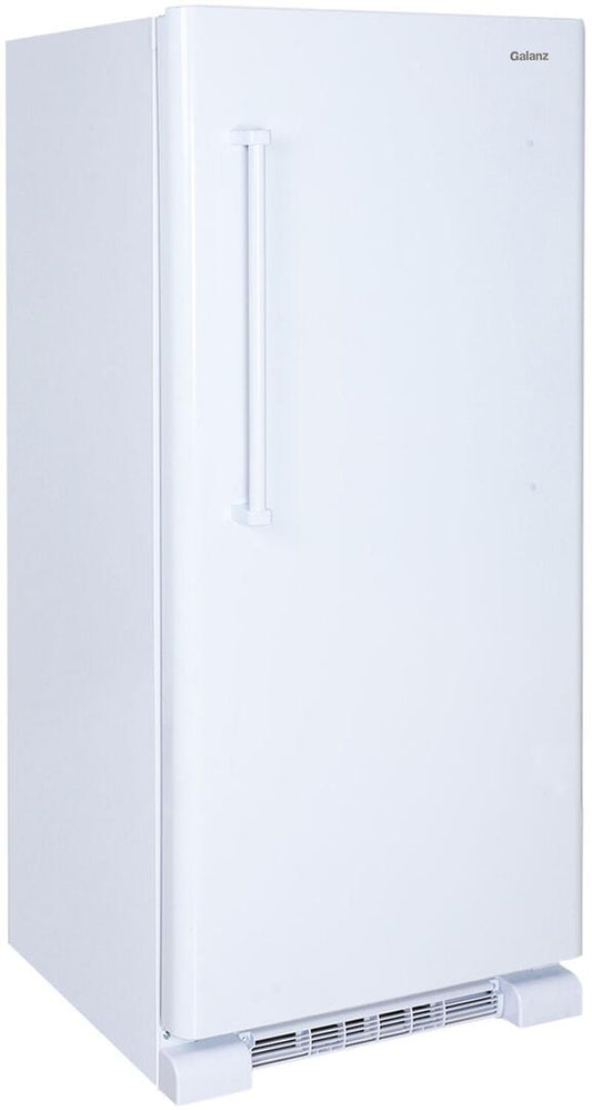 GALANZ - 30 Inch Freestanding Upright Convertible Refrigerator/Freezer with 16.7 cu. ft. Capacity, Field Reversible Doors, Right Hinge, Frost Free Defrost | GLF17UWED15