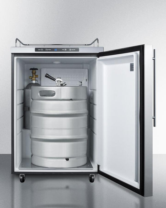 Summit - 24" Wide Outdoor Kegerator | [SBC635MOS7NKHV]