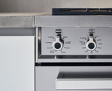 Bertazzoni | 48" Professional Series range - Electric self clean oven - 6 brass burners + griddle | PROF486GDFSBIT