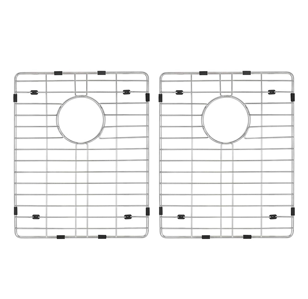 Ruvati 12 x 15 inch Stainless Steel Bottom Rinse Grid for RVG1385 and RVG2385 Kitchen Sinks (set of 2) – RVA61385