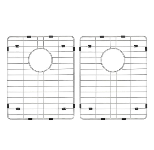 Ruvati 12 x 15 inch Stainless Steel Bottom Rinse Grid for RVG1385 and RVG2385 Kitchen Sinks (set of 2) – RVA61385