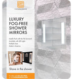 ClearMirror - ShowerLite 12 x 12 16104 | 121212BL