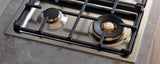 Bertazzoni | 30" Drop-in Gas Cooktop 4 Brass Burners | PROF304QBXT