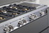 Bertazzoni | 36" Master Series range - Gas oven - 6 brass burners | MAST366GASXT