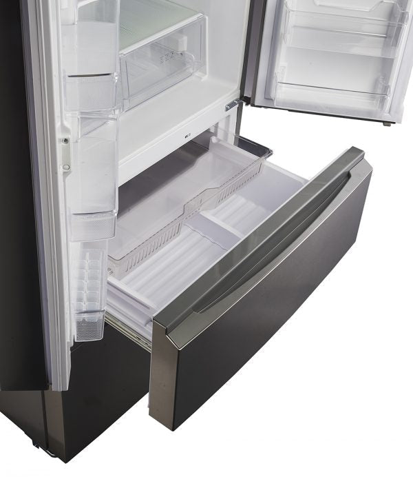 FORNO - Bovino 33inch Counter Depth 19 Cu.Ft. French Door No Frost Refrigerator Stainless Steel | FFFFD1907-33SB